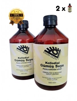 Kolloidal Gümüş Suyu 2*500 ml (1lt)