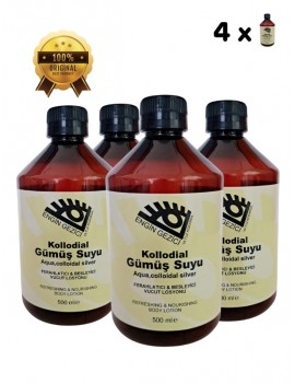 Kolloidal Gümüş Suyu 4*500 ml (2lt)
